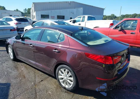 2014 Kia Optima Ex z USA, uszkodzony, nr VIN 5XXGN4A72EG344440